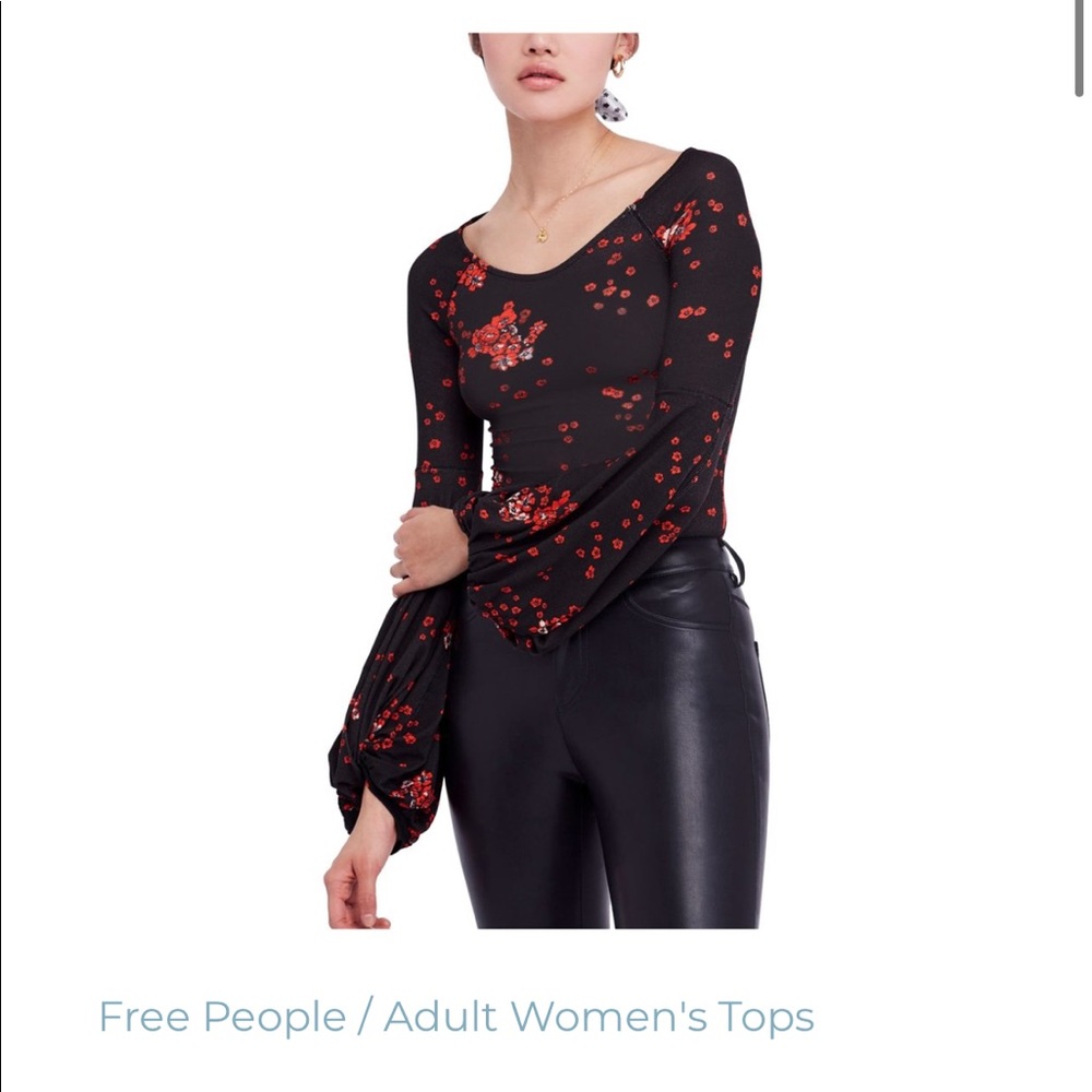 Free People To The Tropics Long-sleeve top